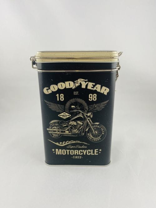 Boîte à café Good Year Est. 1898 World's finest tire