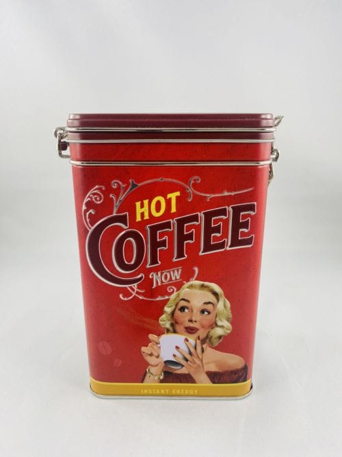 Boîte à café Hot Coffee Now
