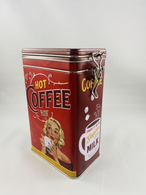 Boîte à café Hot Coffee Now