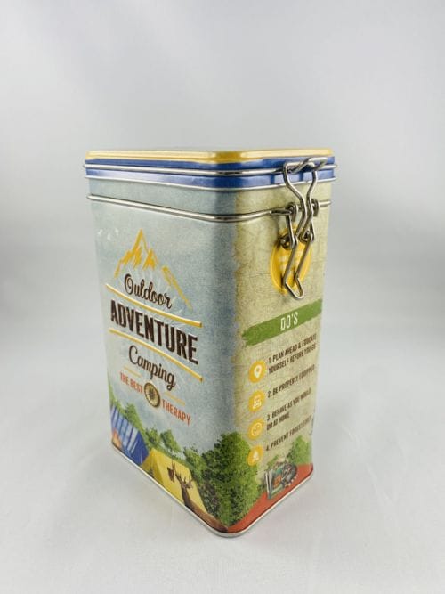 Boîte à café Outdoor aventure camping the best therapy