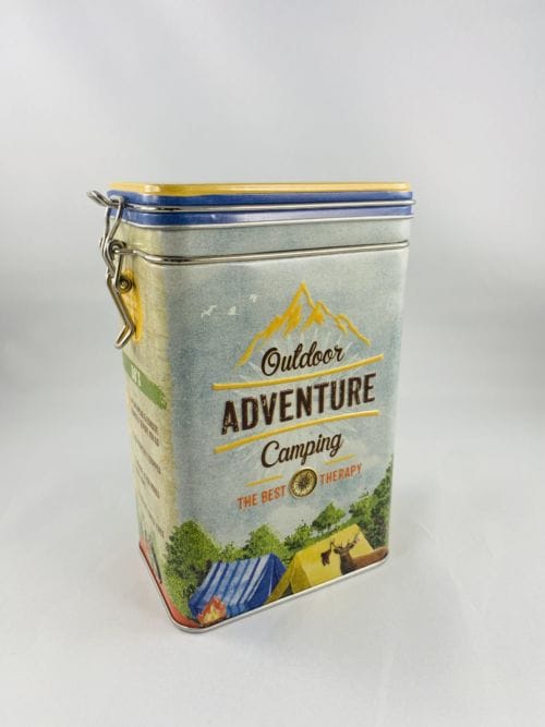 Boîte à café Outdoor aventure camping the best therapy