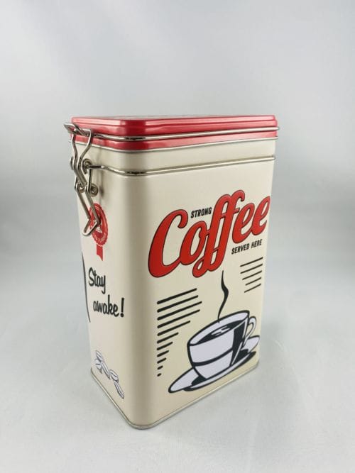 Boîte à café Strong coffee served here