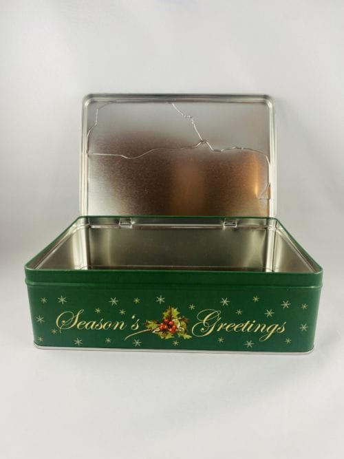 Boîte à sucres, gâteaux, papiers... Season's greetings