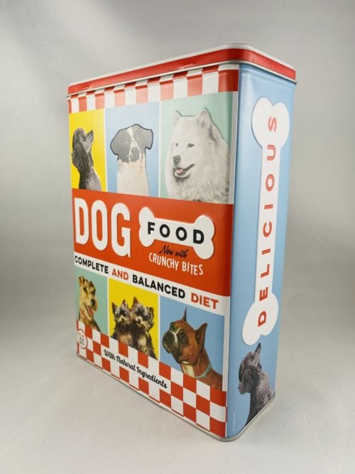 Boîte haute Dog Food