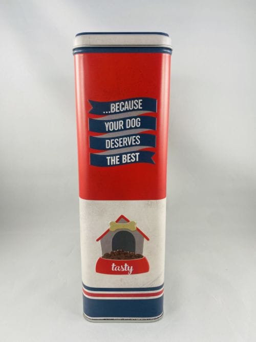 Boîte haute Dog Food