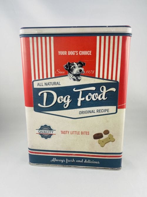 Boîte haute Dog Food