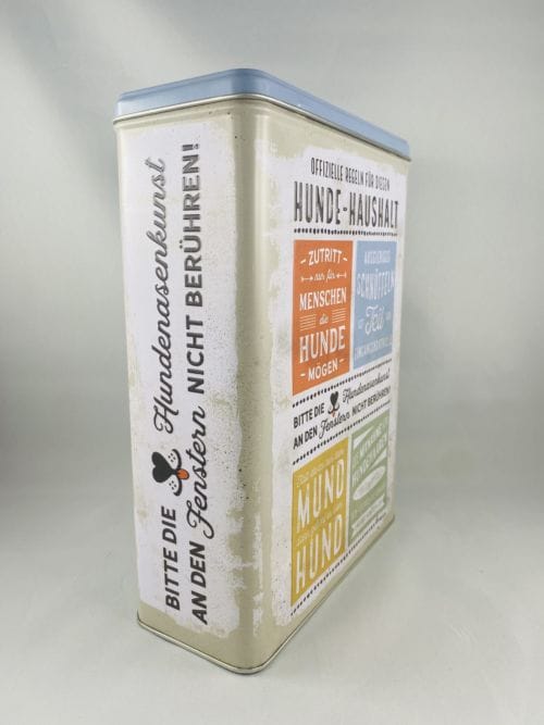 Boîte haute Offizielle regeln für diesen Hunde-Haushalt