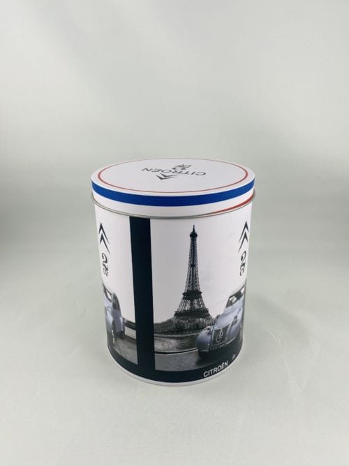 Boîte ronde Citroën 2CV