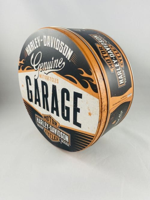 Boîte ronde Harley Davidson