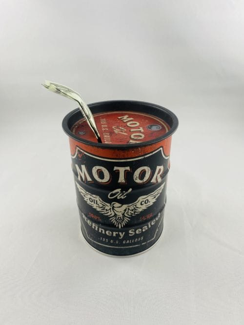 Tirelire Motor Oil