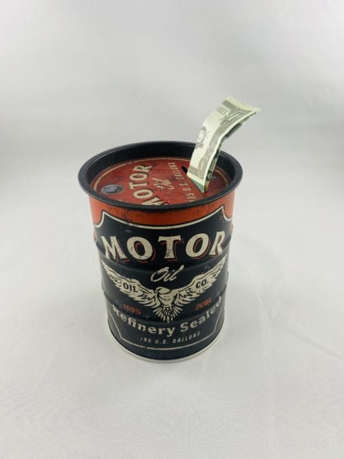 Tirelire Motor Oil