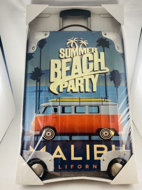 Enseigne valise - Summer Beach Party - Malibu - Californie