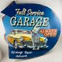 Enseigne - Full service garage - Always open - Oil change - Repair - Auto parts