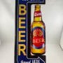 Enseigne Ice cold Beer - Served Here - Drink Beer