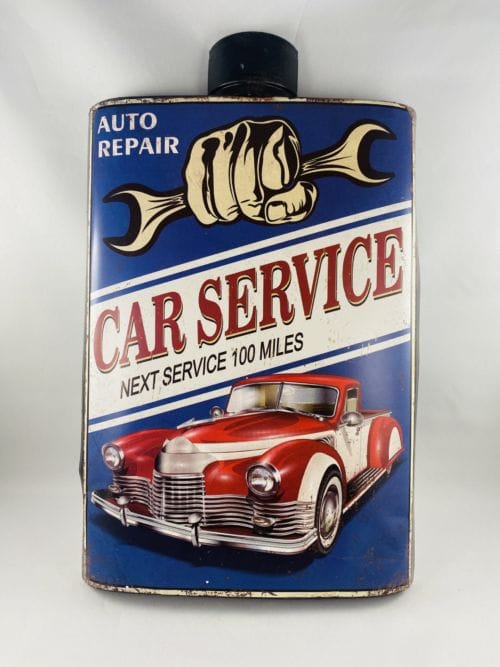 Enseigne Auto Repair - Car Service - Next service 100 miles