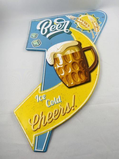 Enseigne Beer - Ice cold - Cheers