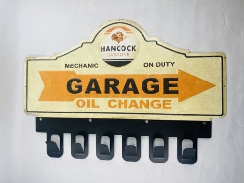Porte-manteaux Garage Oil Change