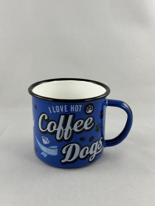 Mug Coffee Dogs - I love hot coffee dogs