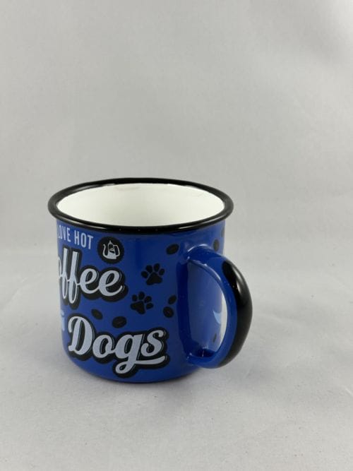 Mug Coffee Dogs - I love hot coffee dogs