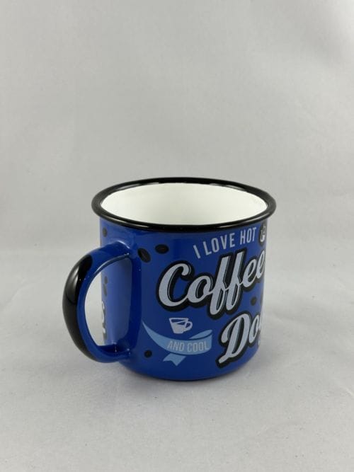 Mug Coffee Dogs - I love hot coffee dogs
