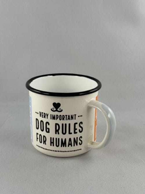 Mug Very important dog rules for humans