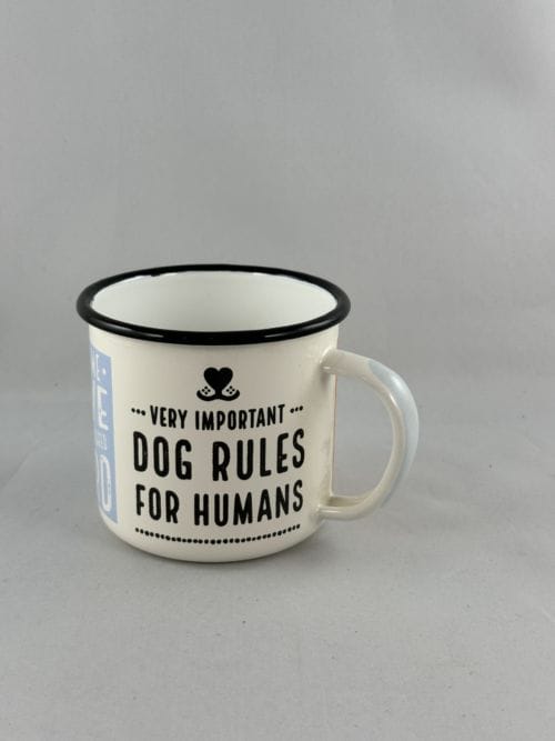 Mug Very important dog rules for humans