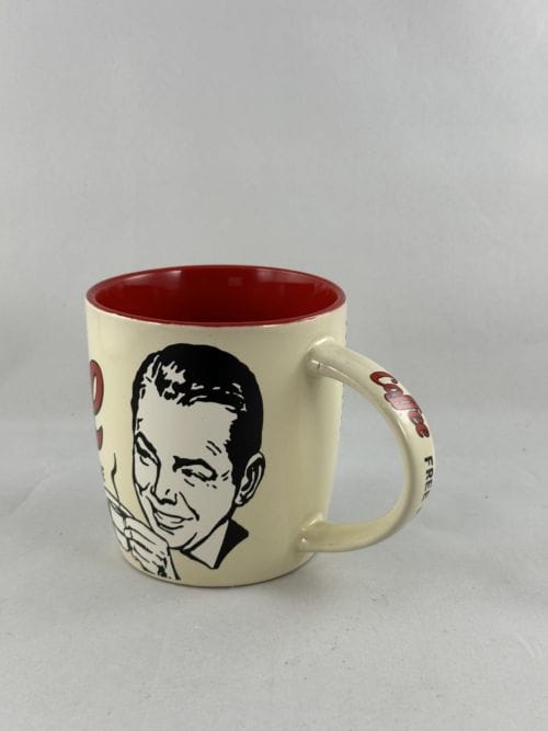 Mug Strong coffee served her - Let us wake you up