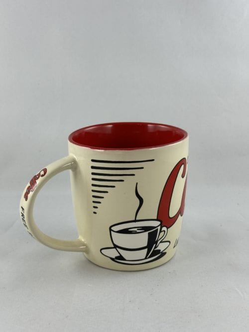 Mug Strong coffee served her - Let us wake you up