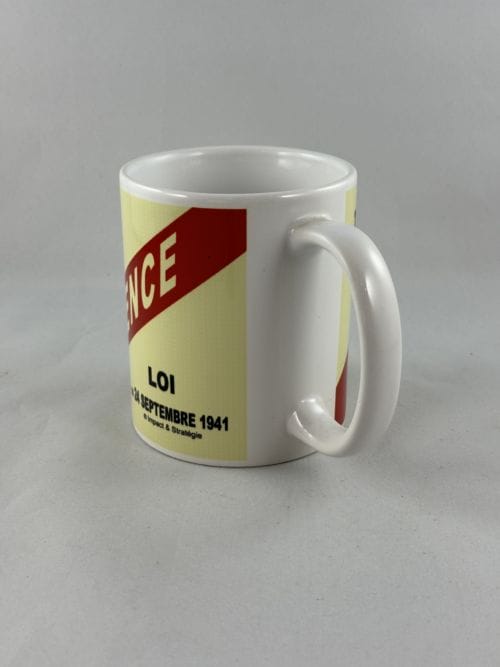 Mug Licence IV - Loi du 24 septembre 1941