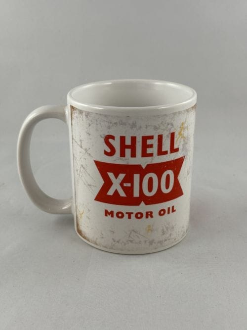 Mug Shell X-100 Motor Oil