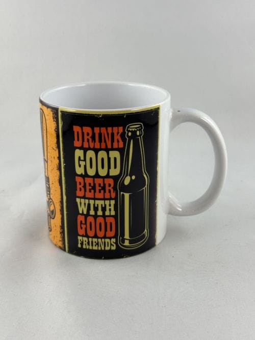 Mug Menu Beer - Always on tap cold beer - enjoy every moment