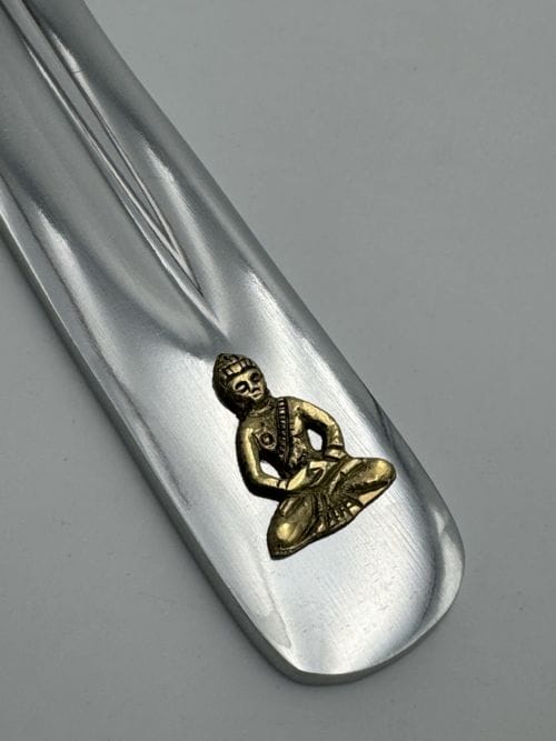 Porte encens métal Bouddha