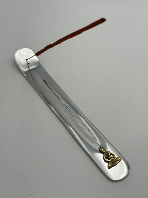 Porte encens métal Bouddha