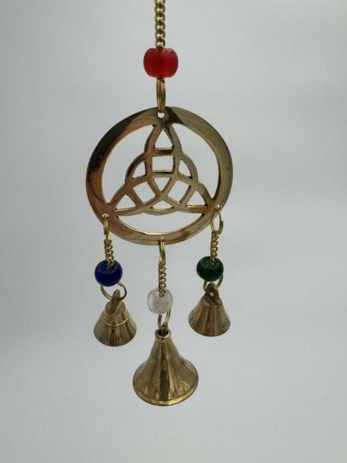 Carillon à vent en Laiton étoile pentagramme