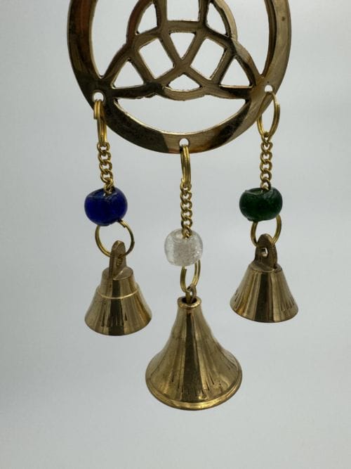 Carillon à vent en Laiton étoile pentagramme