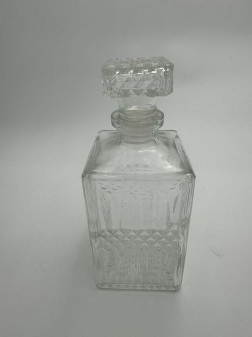 Carafe à Whisky Verre Moulé