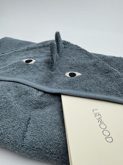 Serviette enfant à capuche - Albert Dragon - Liewood - Petit modèle