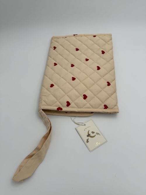 Matelas à langer de voyage - Amour rouge - Konges Slojd