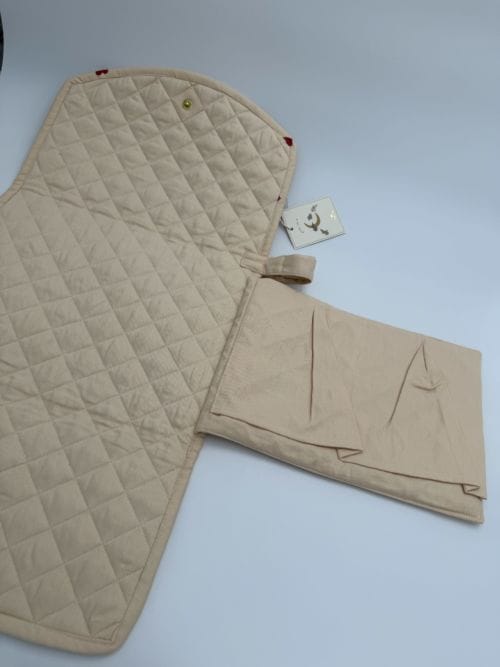 Matelas à langer de voyage - Amour rouge - Konges Slojd