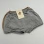 Lot de 2 Bloomers en coton biologique marron et gris - Konges Slojd
