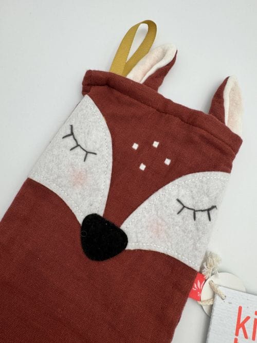 Chaussette de Noel couleur rouille - Kikadu