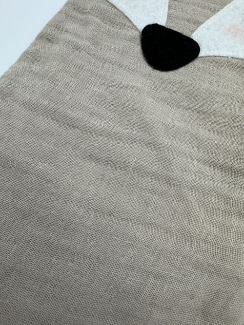 Chaussette de Noel marron clair - Kikadu