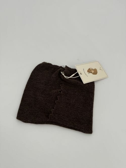 Bonnet 'Cat Helmet' Marron de Konges Slojd