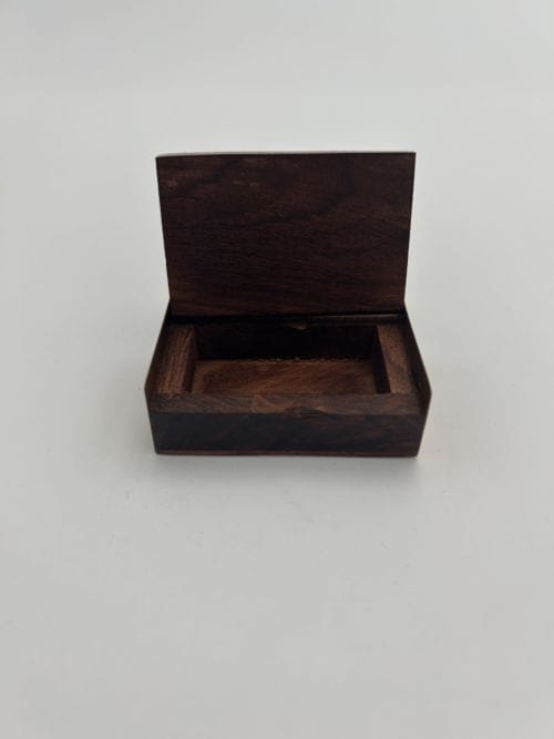 Boîte Yin et Yang - Bois et Laiton