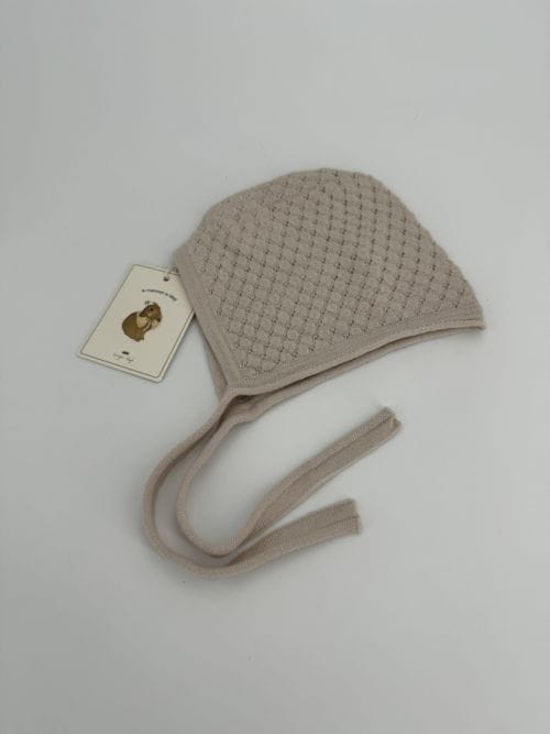 Béguin en laine Mérinos - Casque Fuzzy - Konges Slojd