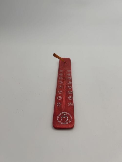 Porte encens bâton chakra racine - rouge