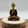 Statuette Bouddha Rouge et Doré