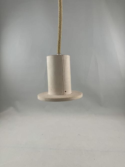 Suspension Ama 10 Blanc avec interupteur - Zuri