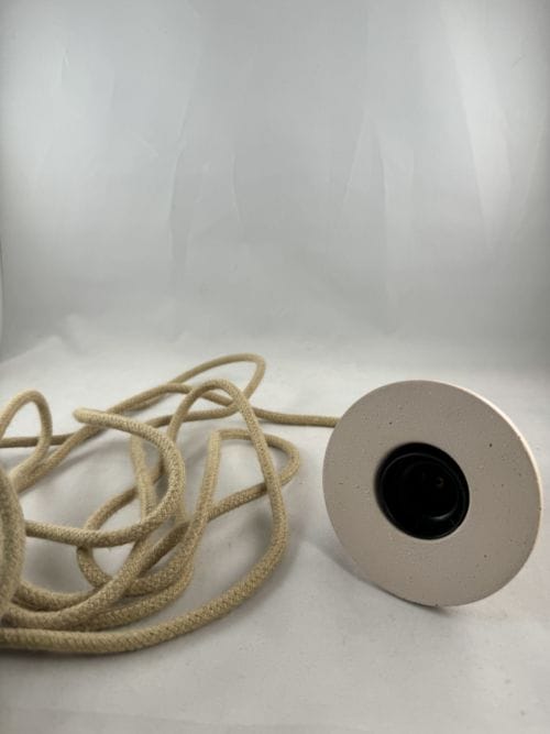 Suspension Ama 10 Blanc avec interupteur - Zuri