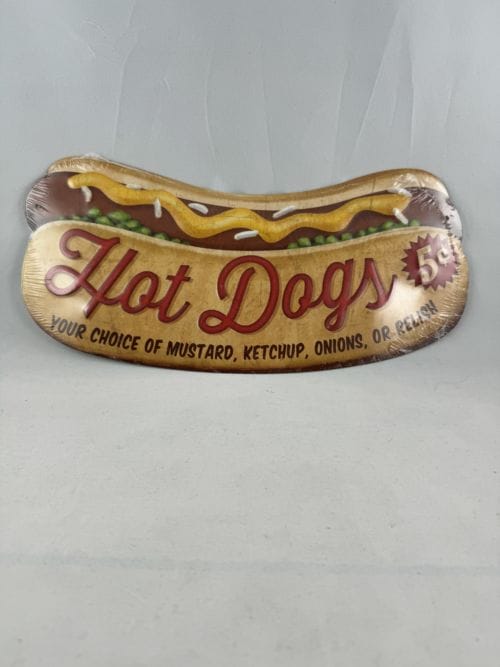 Hot Dogs, Your choice of mustard, ketchup, onions, or relish